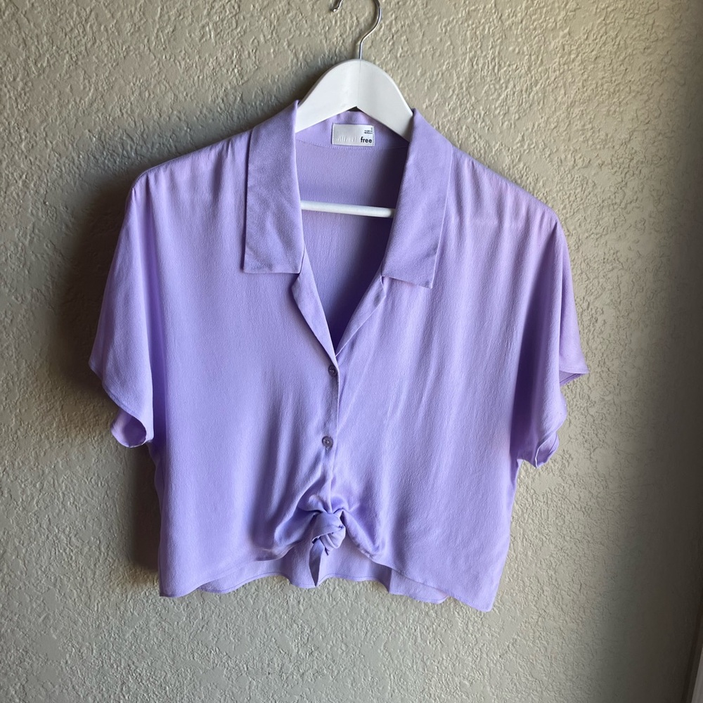 Wilfred free tie front top